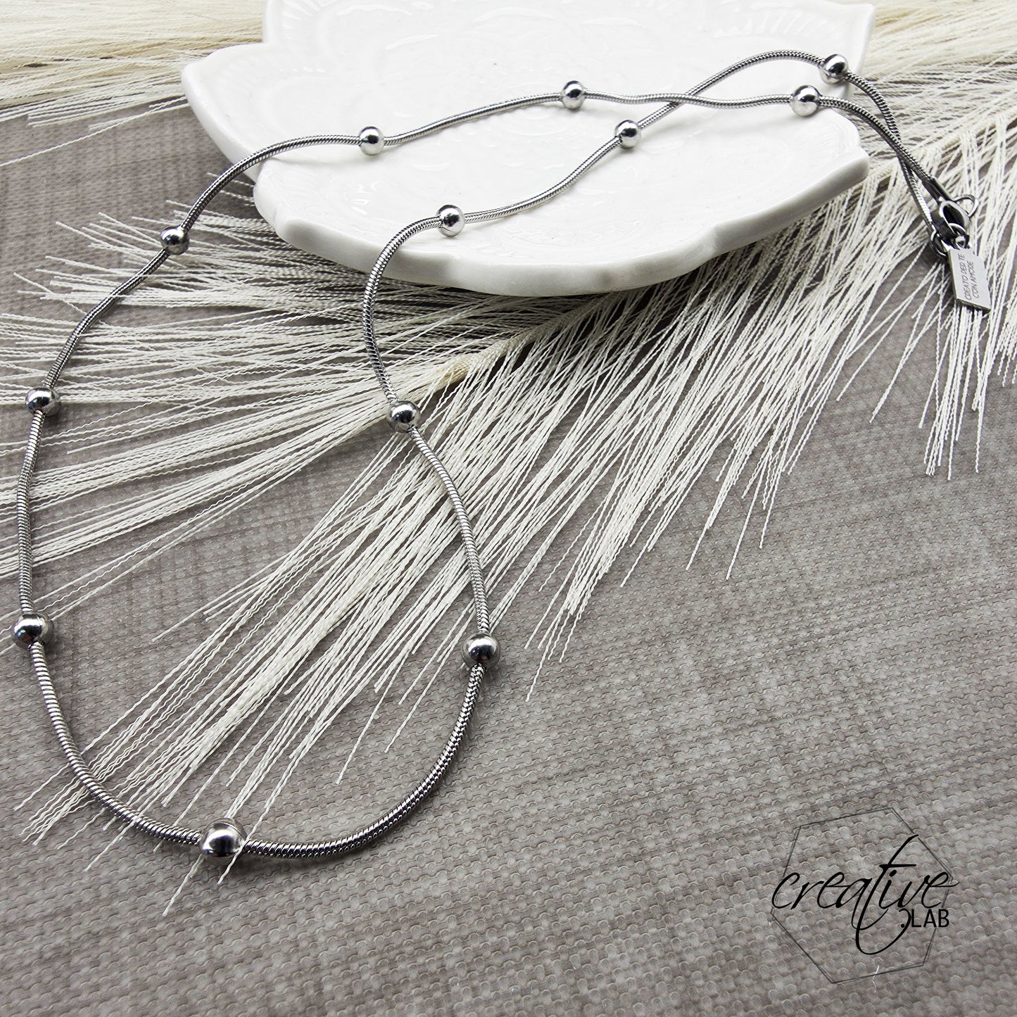 Catenina snake con palline