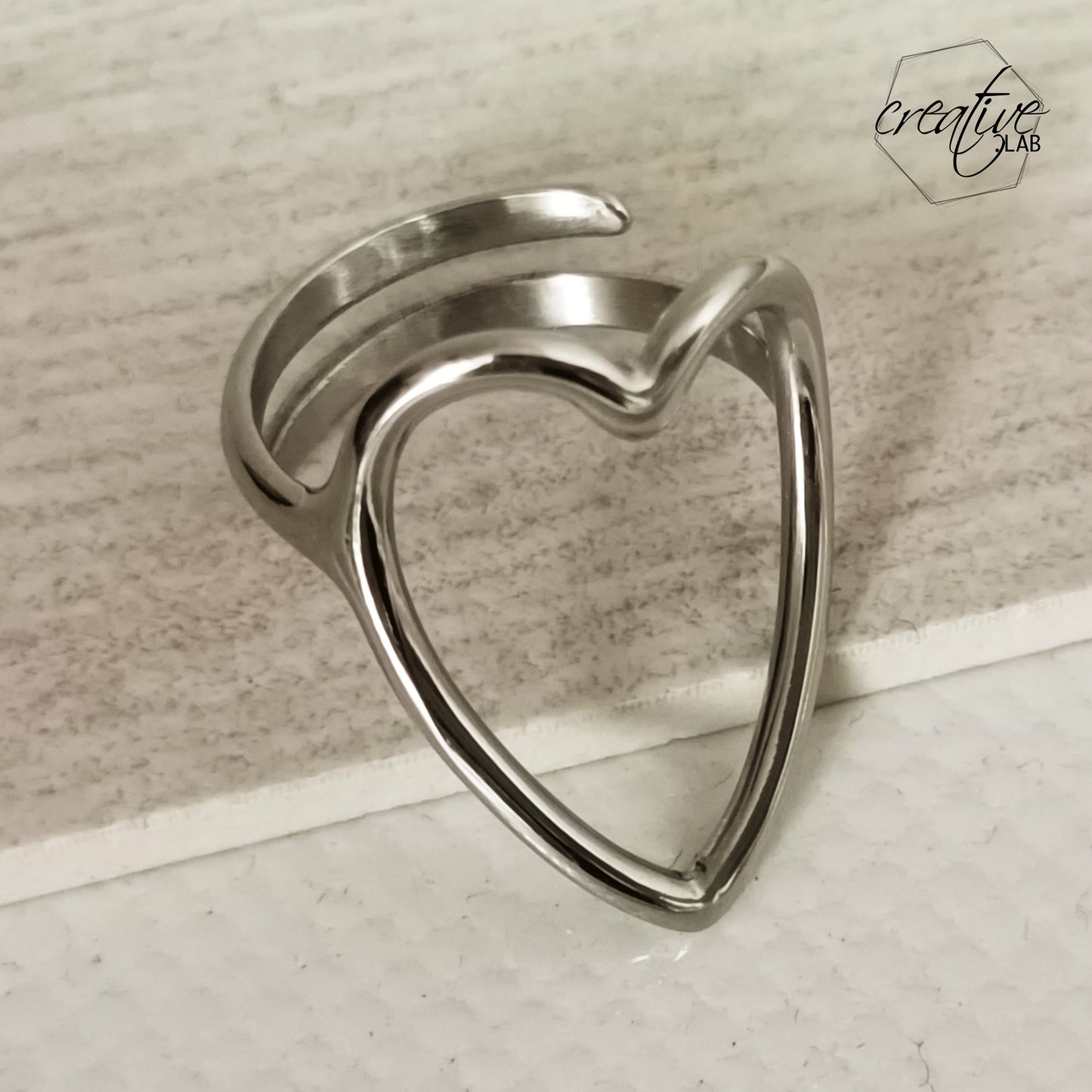 Anello a cuore