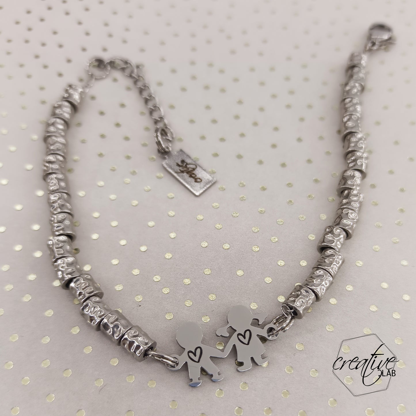 Bracciale con bimbi personalizzabili
