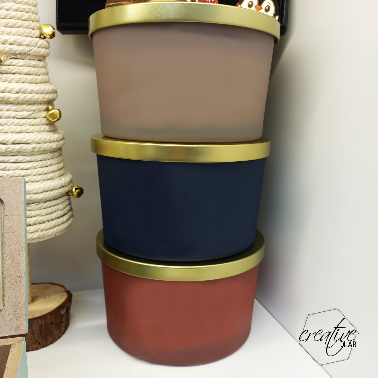 Candela con albero della vita, personalizzabile per insegnanti e catechisti