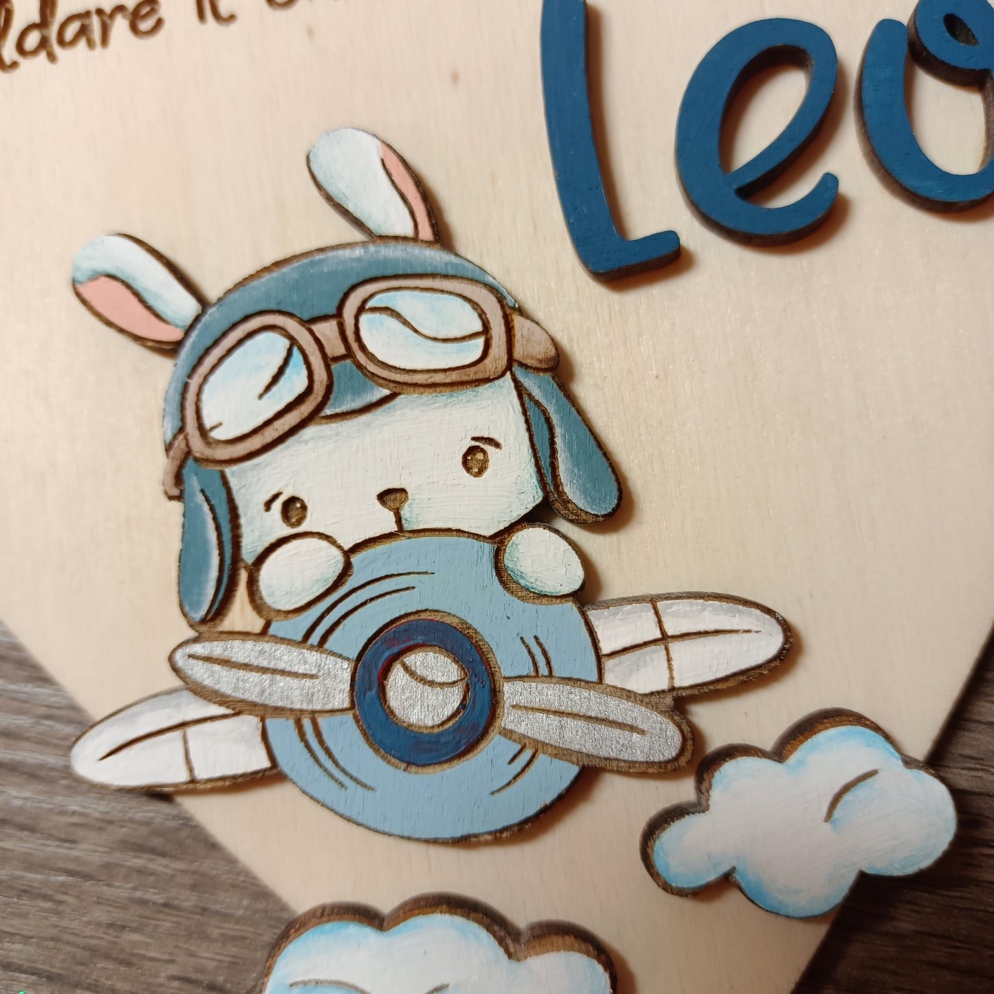 Targa per cameretta personalizzabile