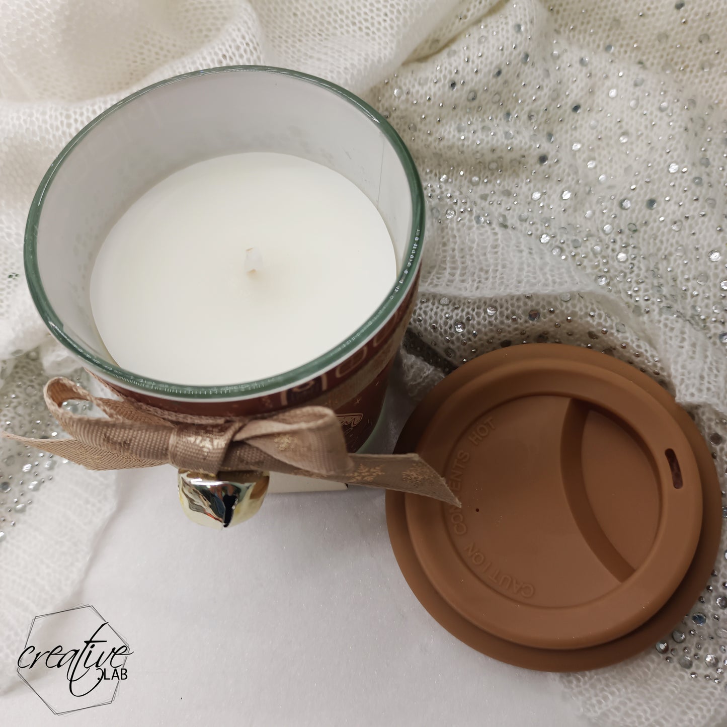 Candela Mug Gingerbread cookie, personalizzabile