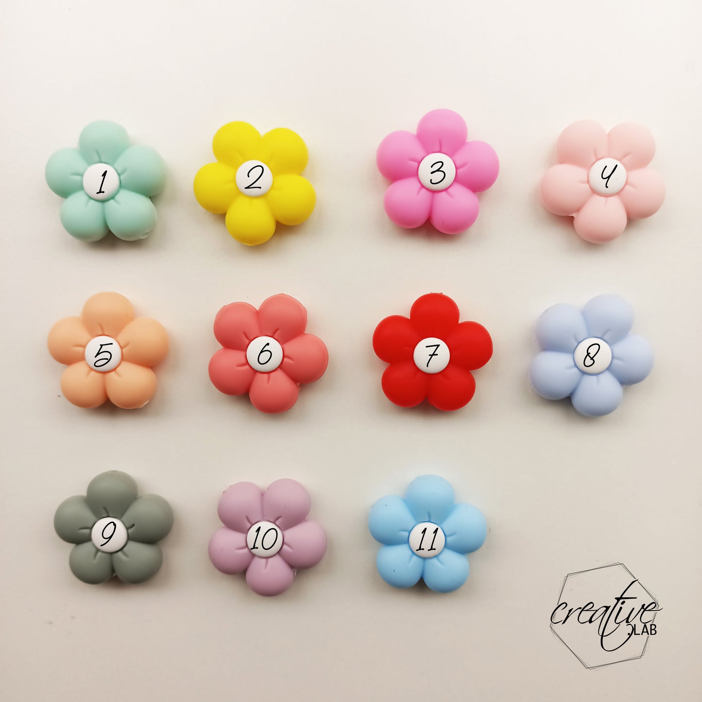 Portachiavi personalizzabile con fiore (C1+fiore)