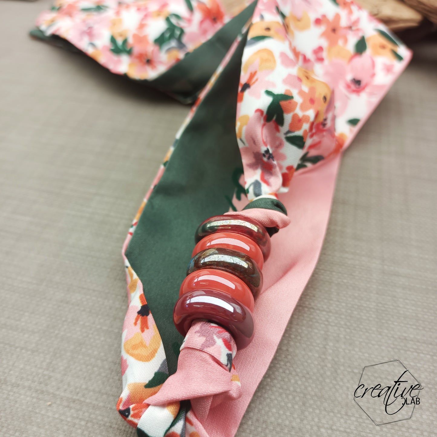Collana/Bracciale/Cavigliera Good Vibe Vagabonda fiori rosa