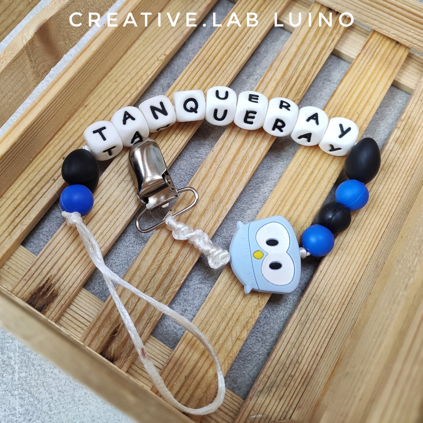 Porta ciuccio personalizzabile