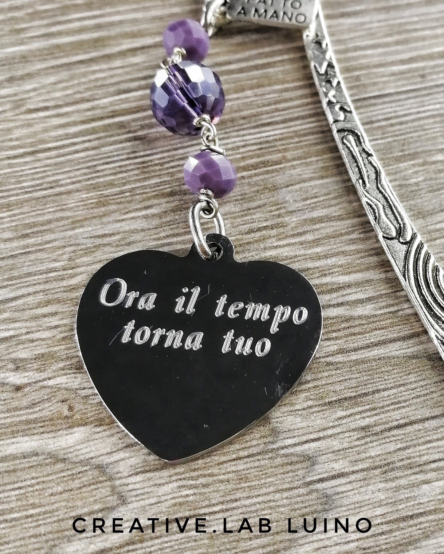 Segnalibro cuore personalizzabile (C9+segnal)