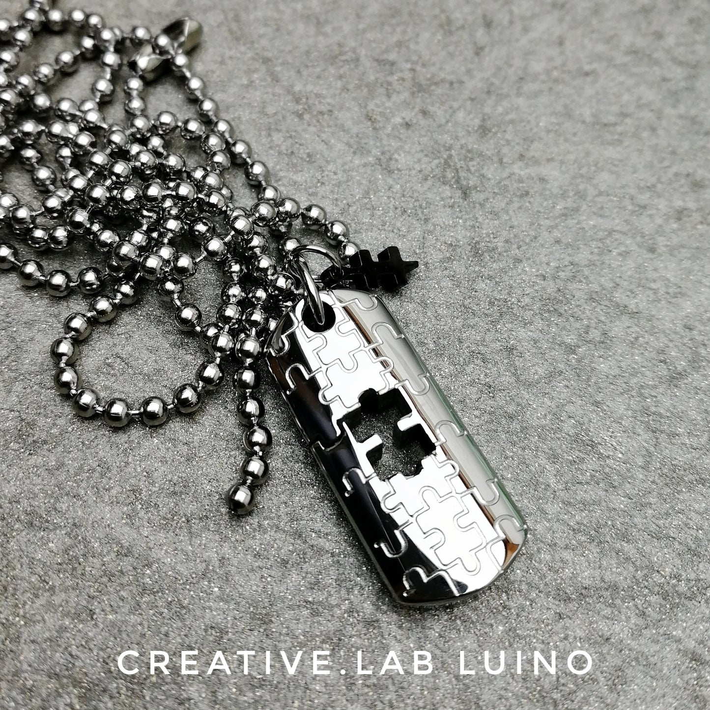 Collana da uomo con puzzle (B69)