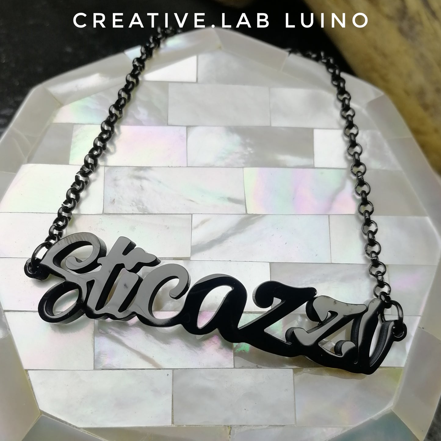 Bracciale Sticazzi nero