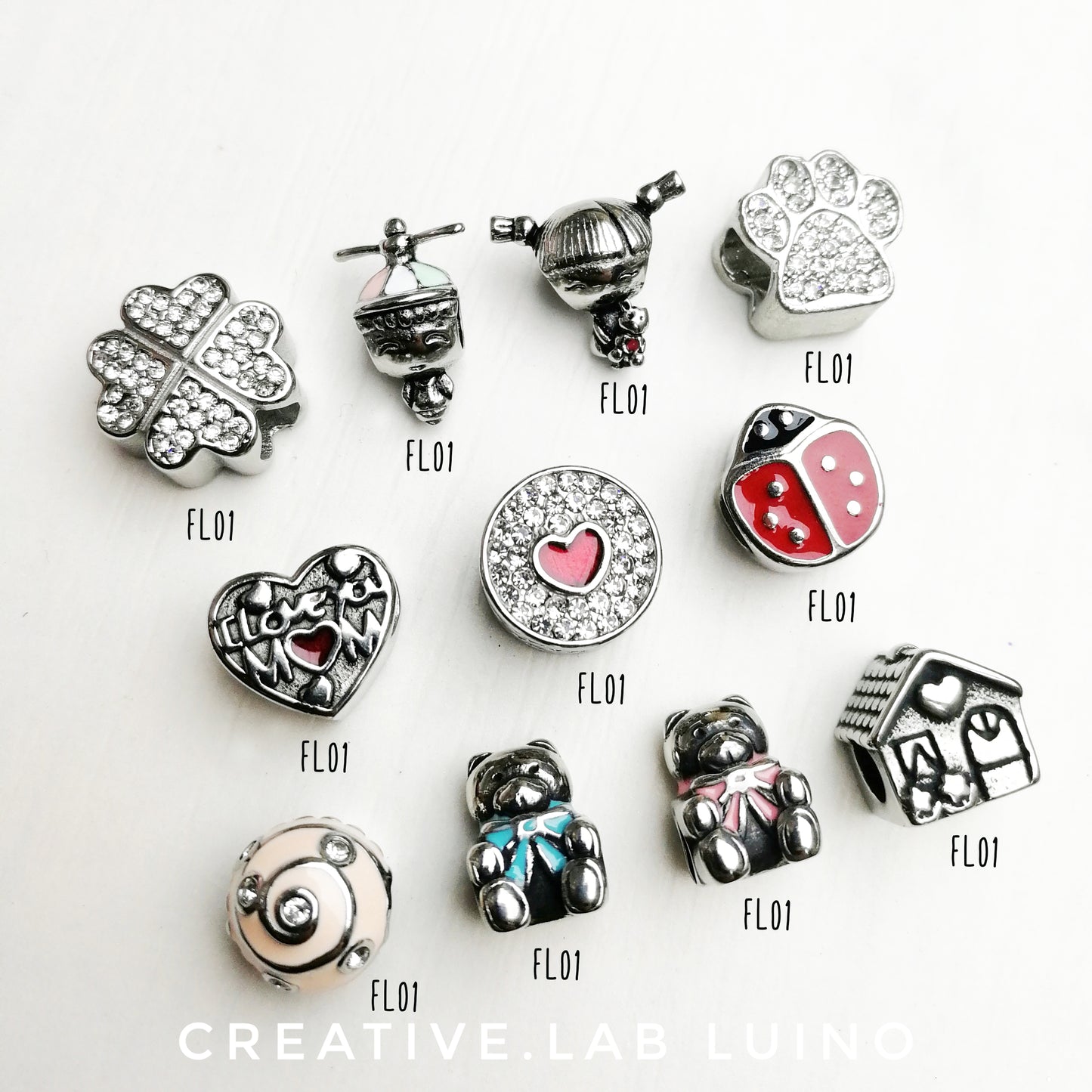 Bracciale a palline con perle a scelta (M16C+p)