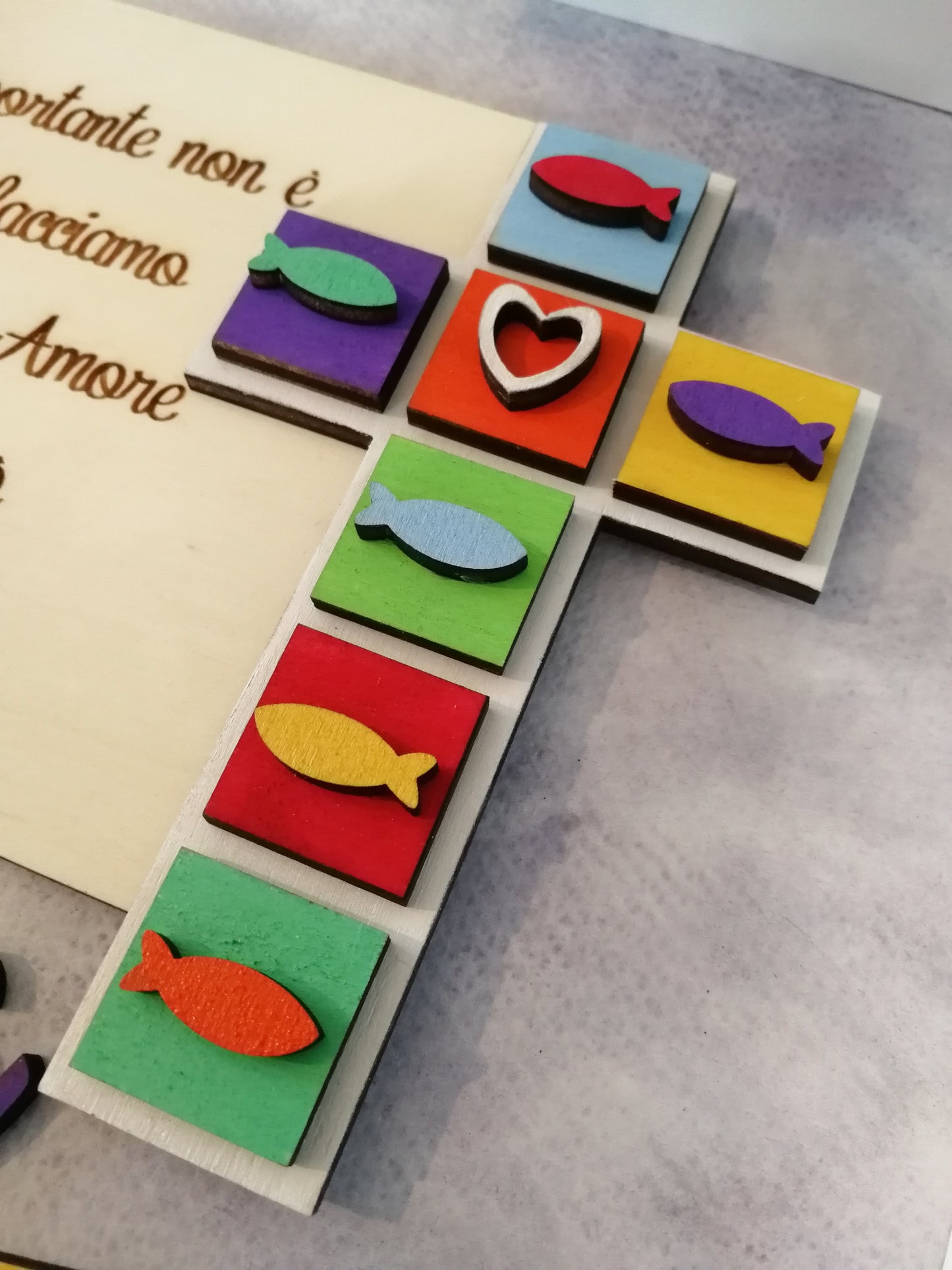 Cornice per Comunione con croce
