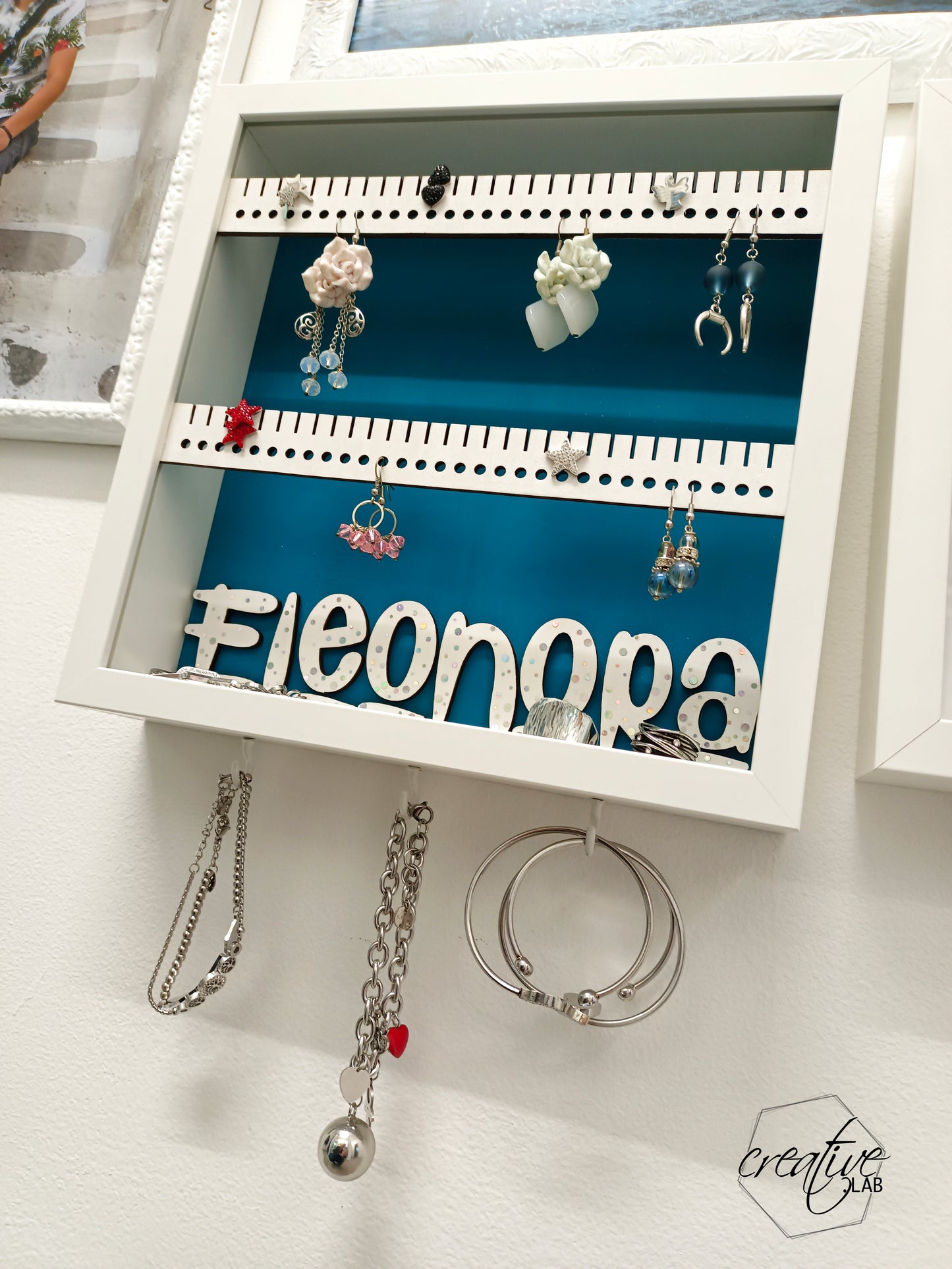 Porta bijoux personalizzabile con nome