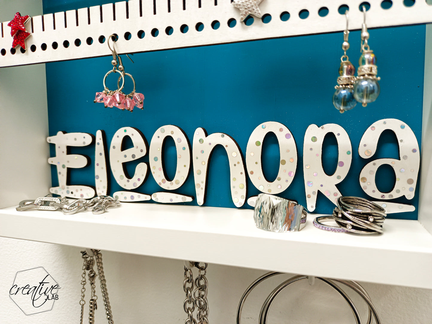 Porta bijoux personalizzabile con nome