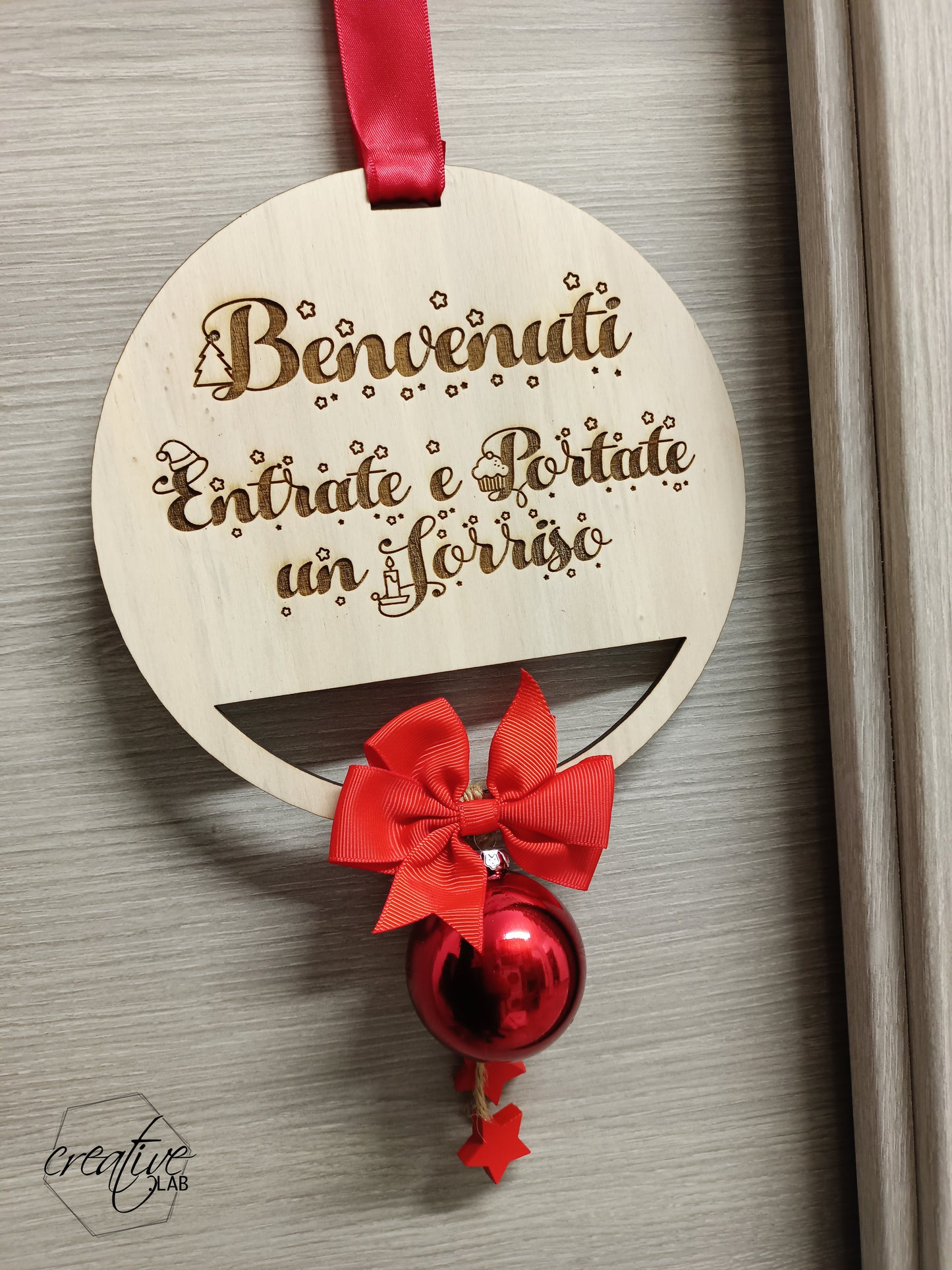 Fuori porta Natalizio, personalizzabile
