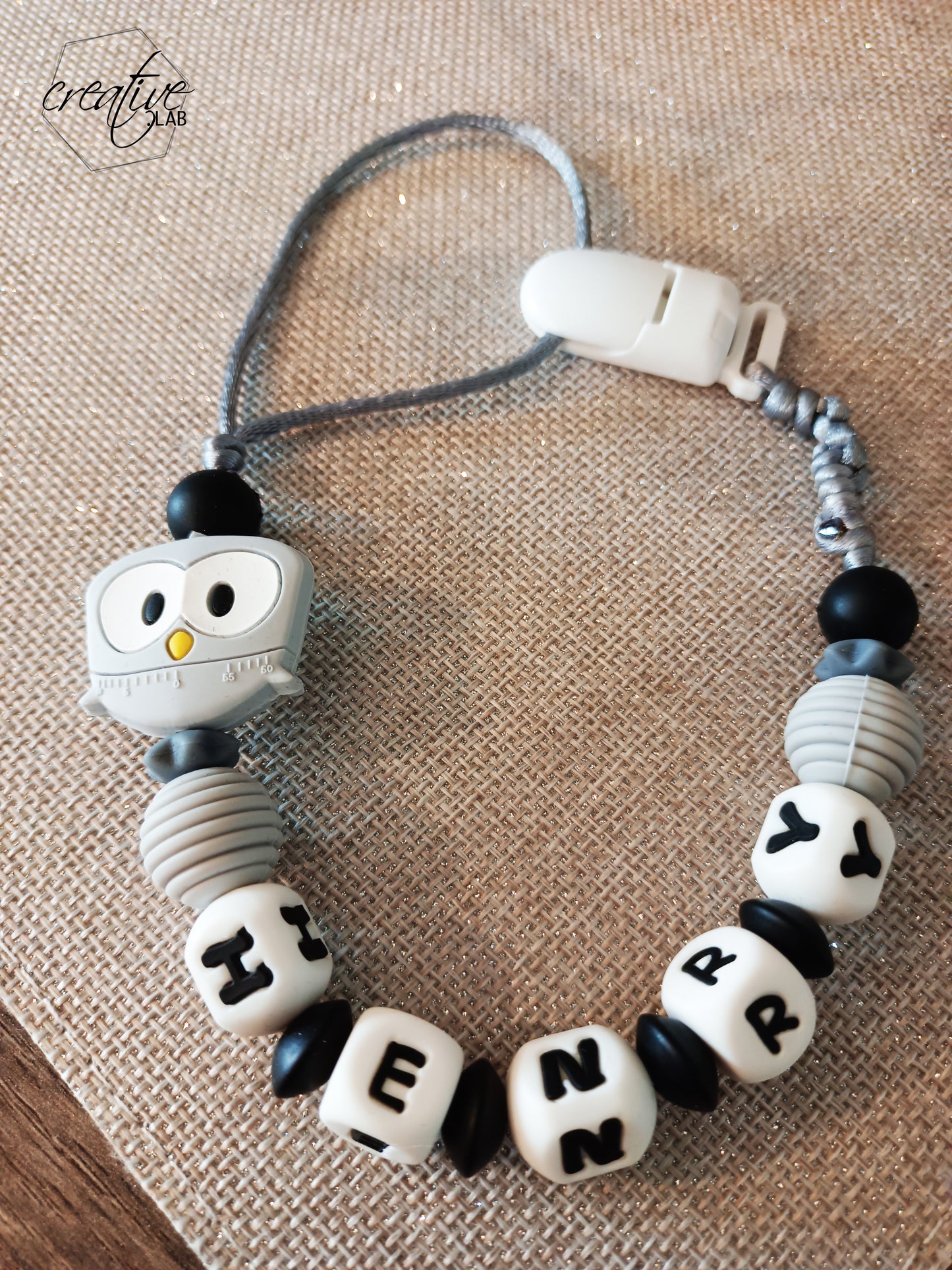 Porta ciuccio personalizzabile