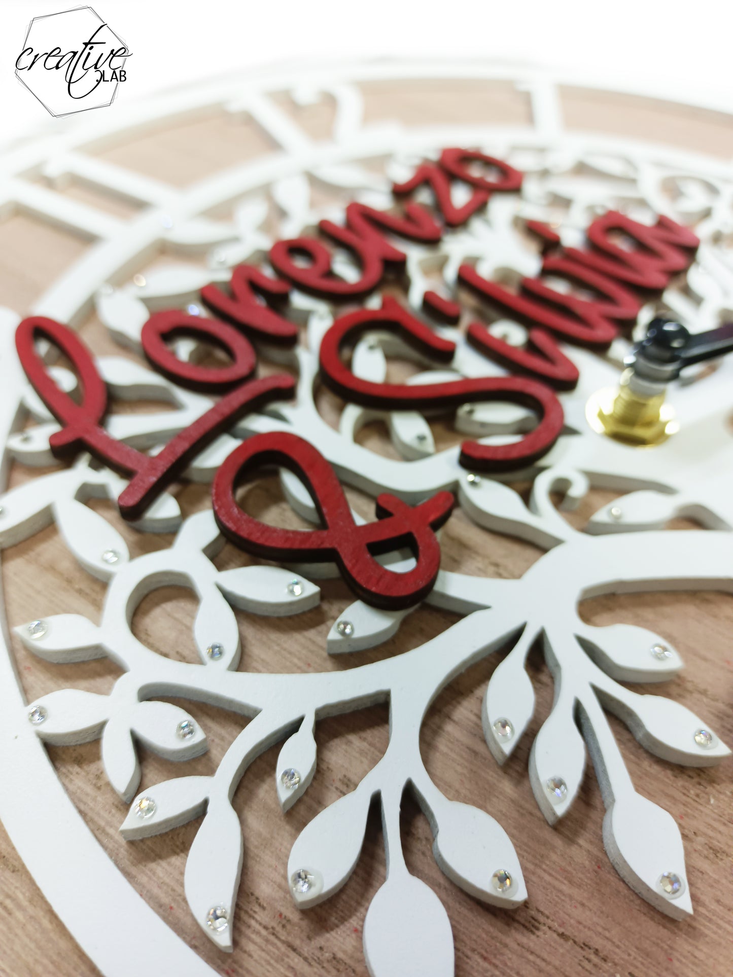 Orologio da parete per coppia - anniversario/matrimonio