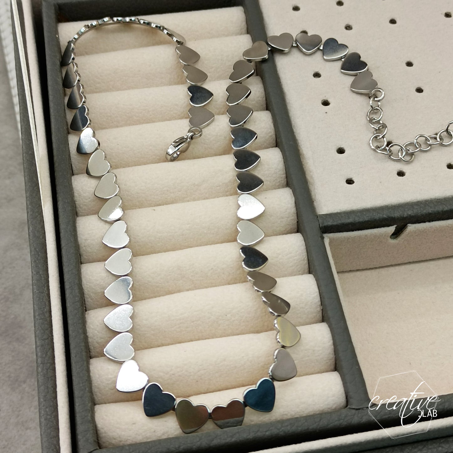 Collana con cuoricini