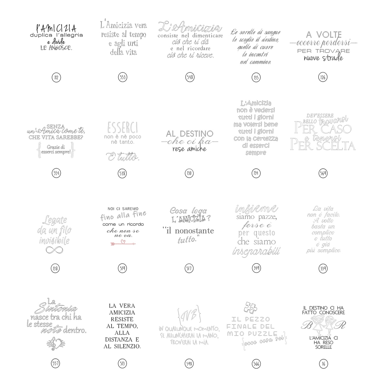 Ciondolo rettangolare personalizzato per l'amica con collarino (B18)