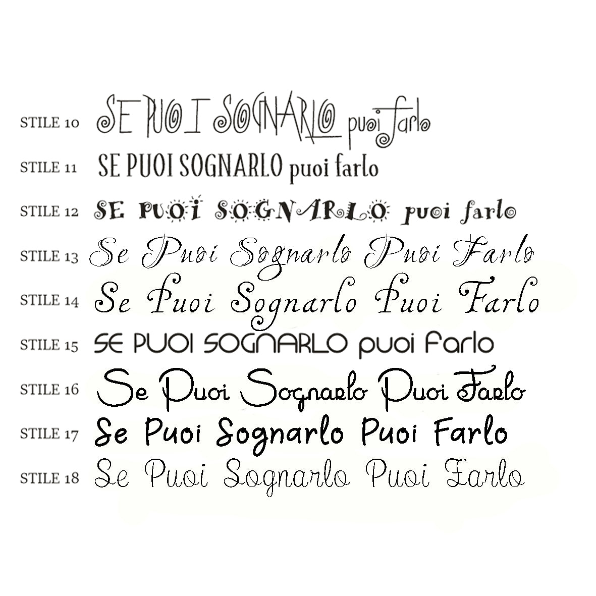 Tag di legno con fiore per la maestra