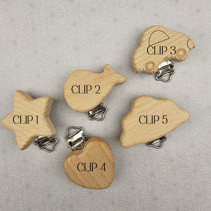 Porta ciuccio personalizzabile - tema pipistrello