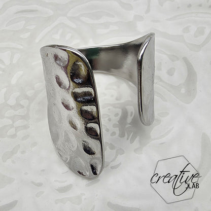 Anello in acciaio Anima Ruvida