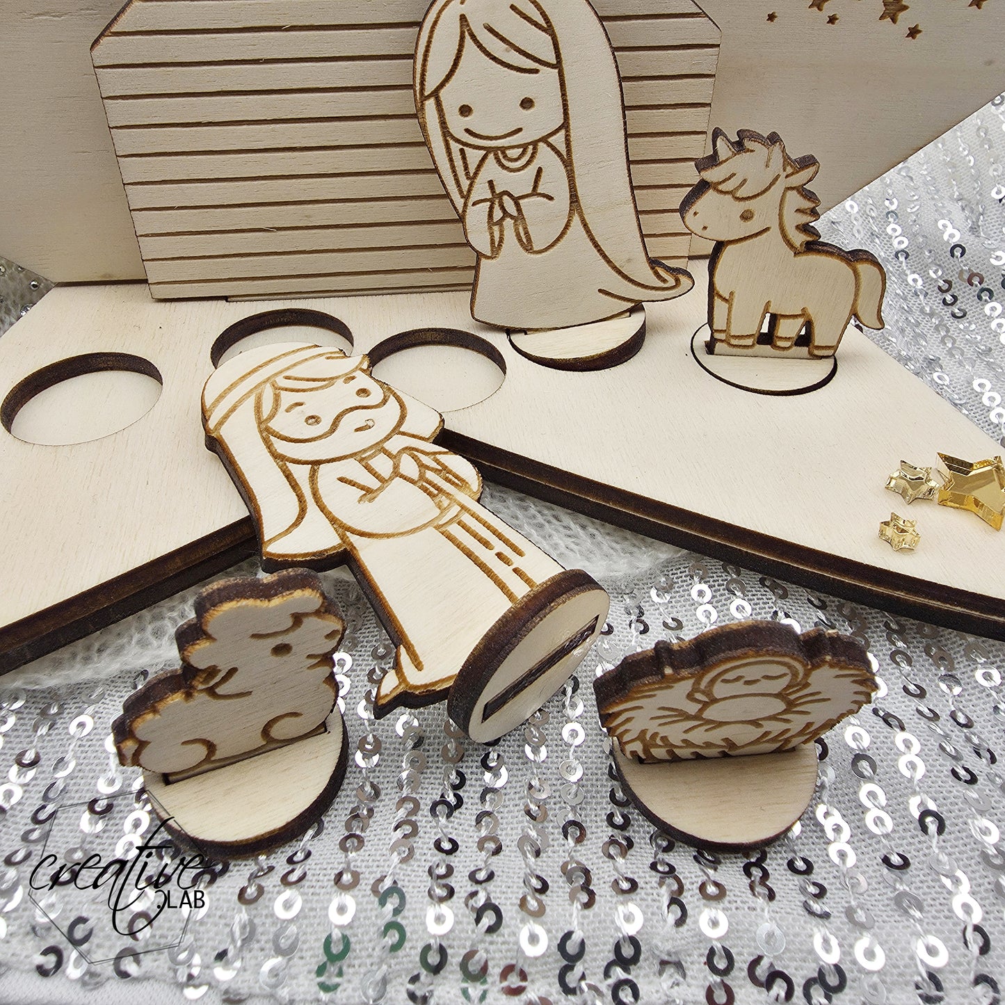 Presepe Stella, personalizzabile