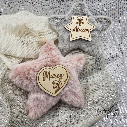 Stella peluche personalizzabile