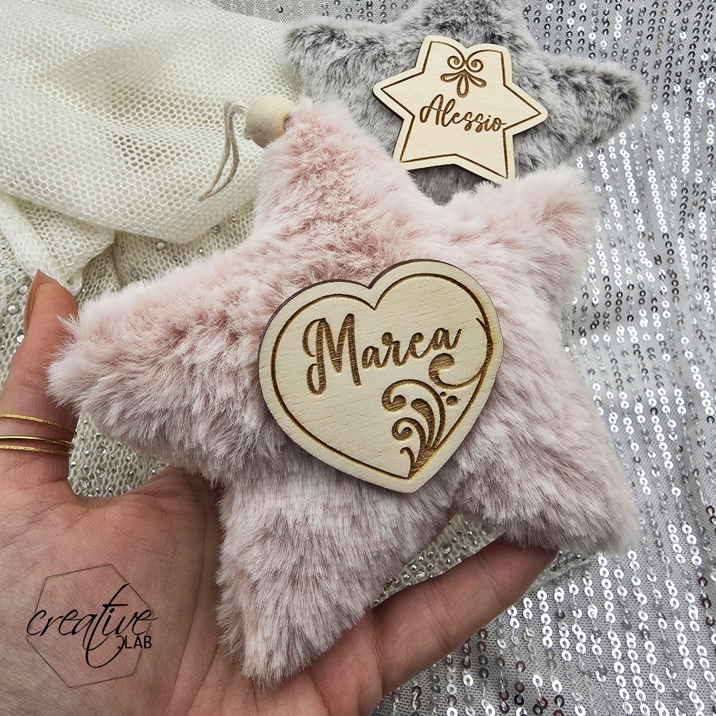 Stella peluche personalizzabile