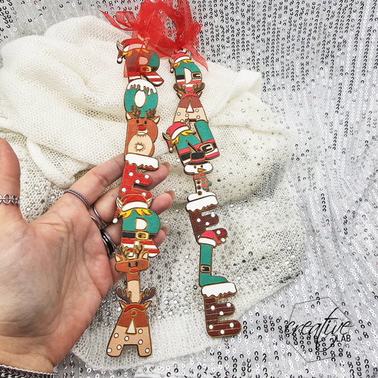 Pallina decorazione Natalizia con nome, personalizzabile