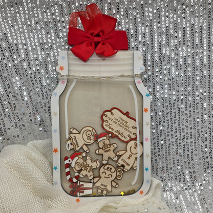 Barattolo Natalizio, personalizzabile