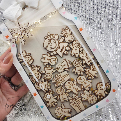 Barattolo Natalizio, personalizzabile per maestre e catechiste