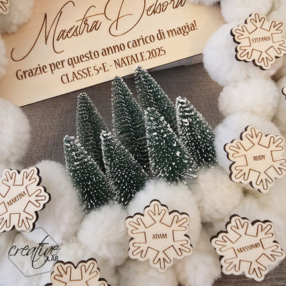 Ghirlanda natalizia, personalizzabile
