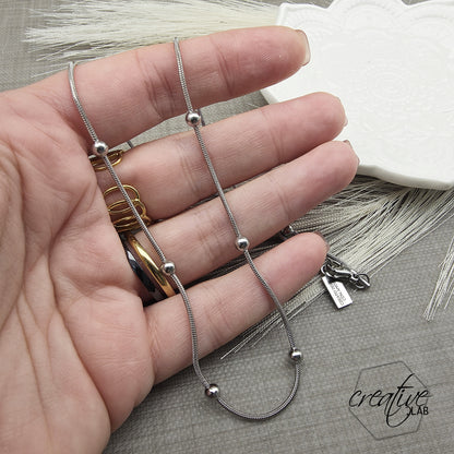 Catenina snake con palline