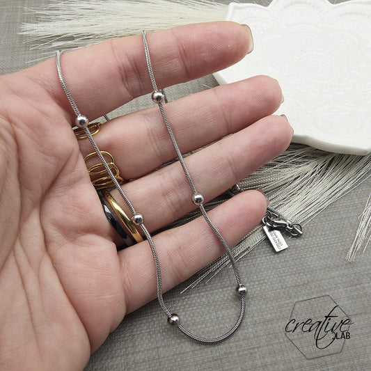 Catenina snake con palline