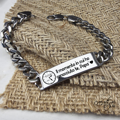 Bracciale da uomo personalizzabile G60