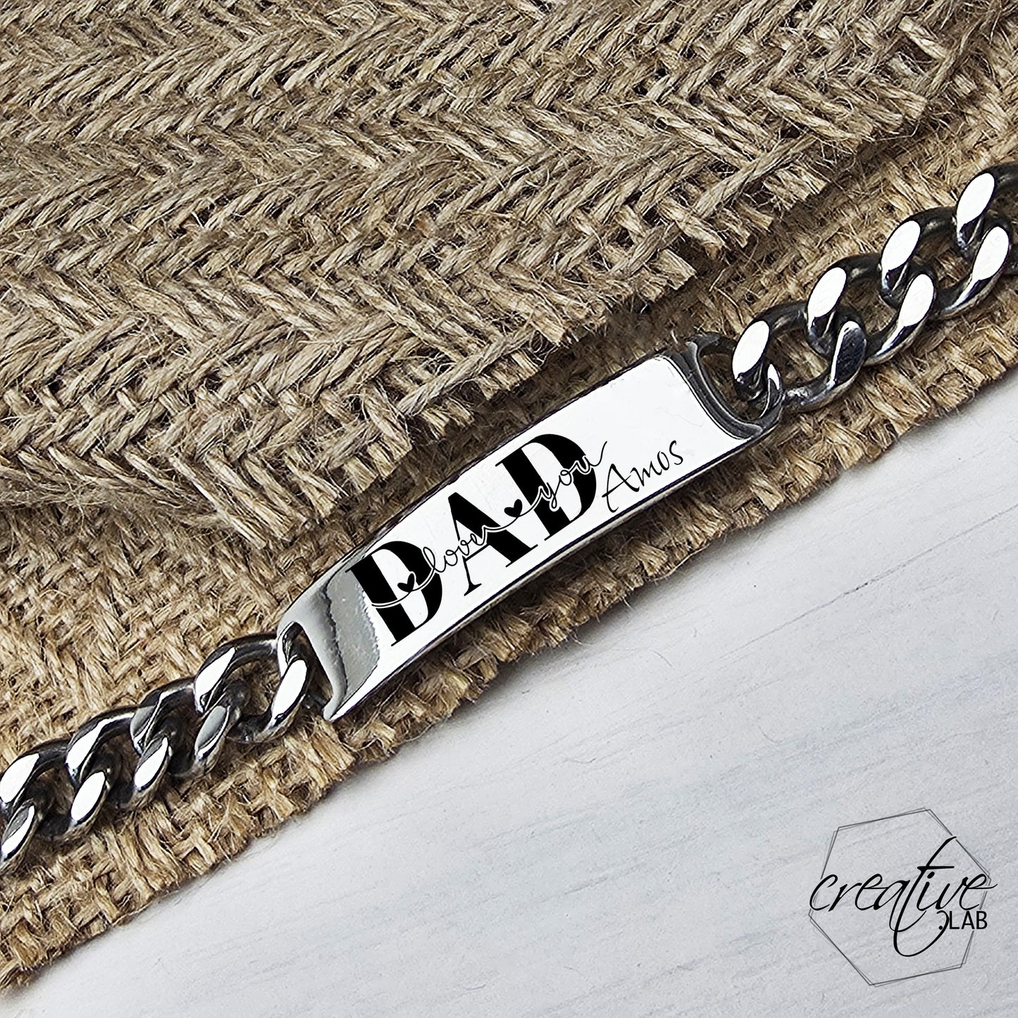 Bracciale da uomo personalizzabile G60