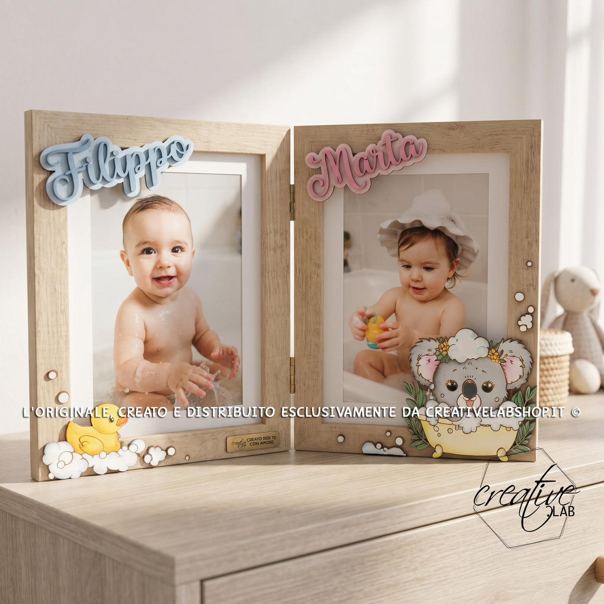 Cornice "Ricordi di Bagnetto", personalizzabile