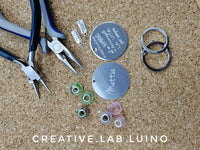 Specchietto da borsetta con personalizzazione per bidella di scuola –  Creative.Lab Shop Luino