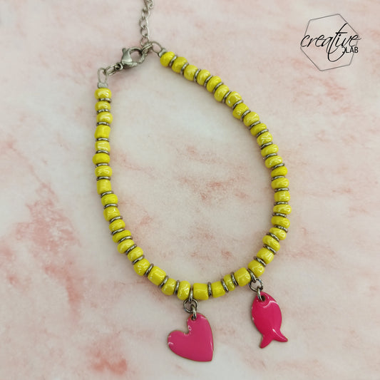 Bracciale OCEANO D'AMORE giallo