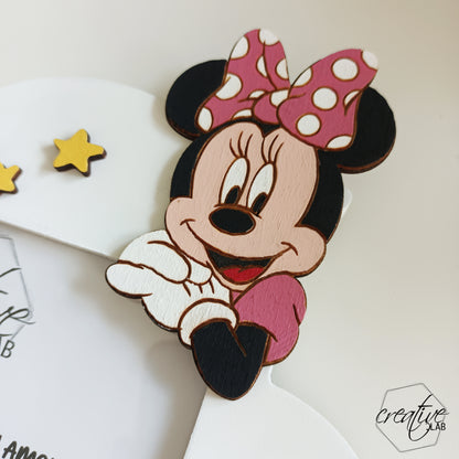 Cornice nuvola con Minnie, personalizzabile