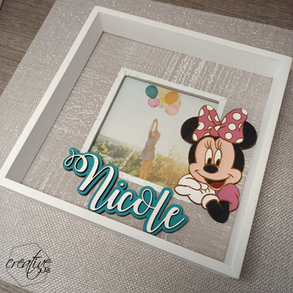 Cornice con Minnie, personalizzabile