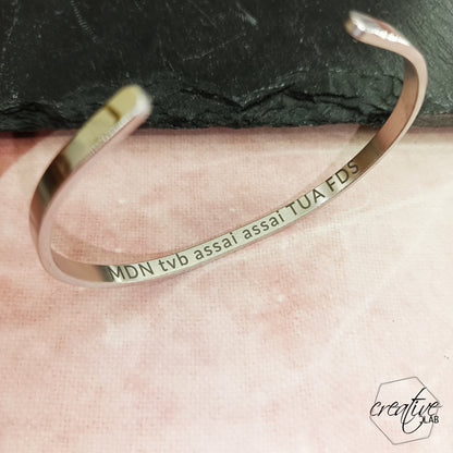 Bracciale C-Type personalizzabile (c-t 001)