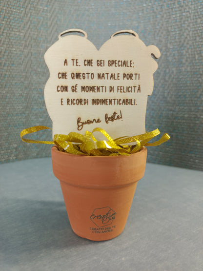 Presepe in terracotta, personalizzabile