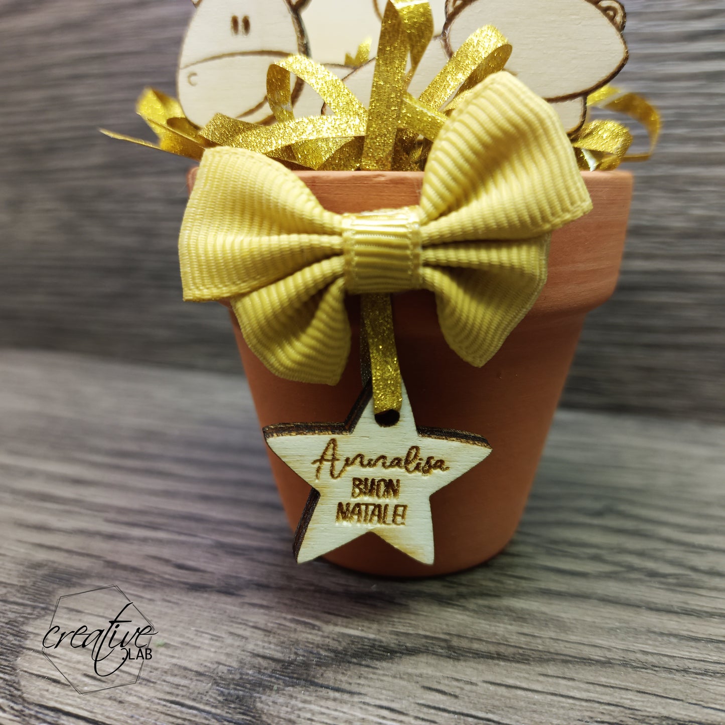 Presepe in terracotta, personalizzabile