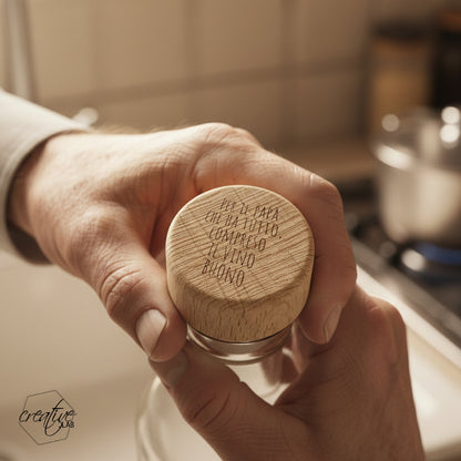 Tappo di bottiglia, personalizzabile per il papà