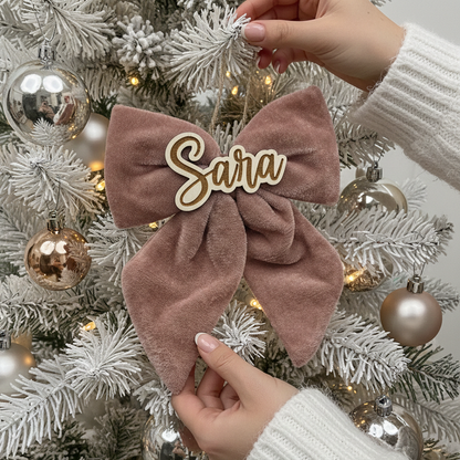 Fiocco peluche personalizzabile