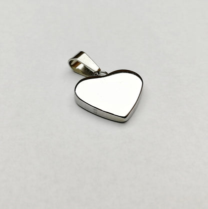 Ciondolo cuore personalizzabile (A21)
