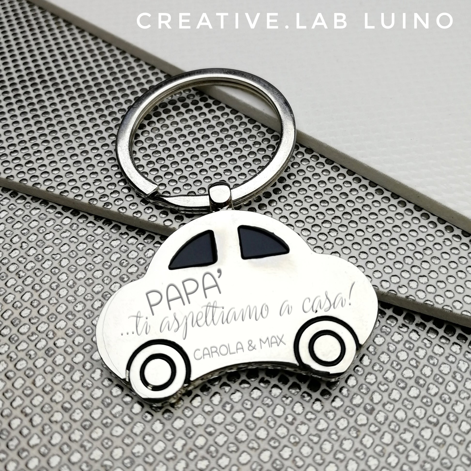 Portachiavi Personalizzato per Papà | Regalo Unico per il Padre Portachiavi Personalizzato per Papà | Regalo Unico per il Padre