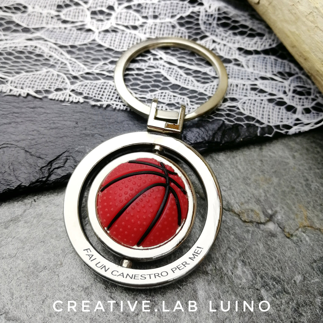 Portachiavi palla da basket da personalizzare (R30) – Creative.Lab Shop  Luino
