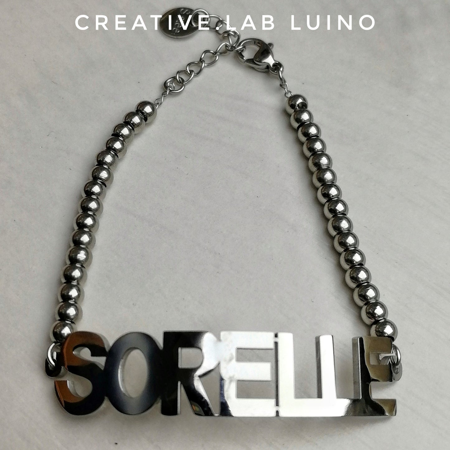 Bracciale Sorelle acciaio