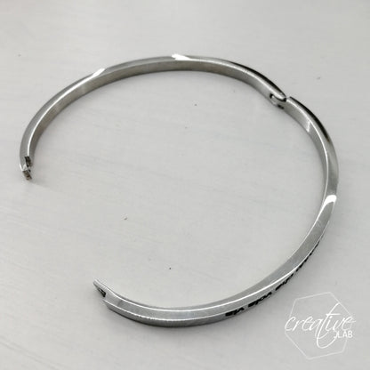 Bracciale motivazionale con citazione ispiratrice Sei il tuo unico limite - Italia Bracciale motivazionale con citazione ispiratrice Sei il tuo unico limite - Italia